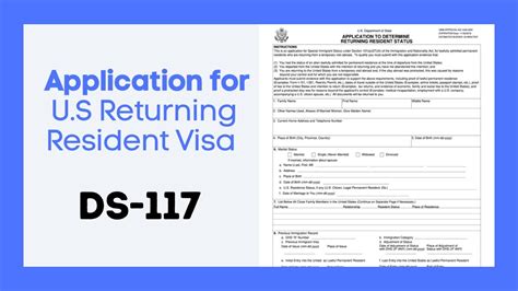 Returning Resident Visa .